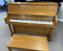 Yamaha P22 studio piano and duet bench